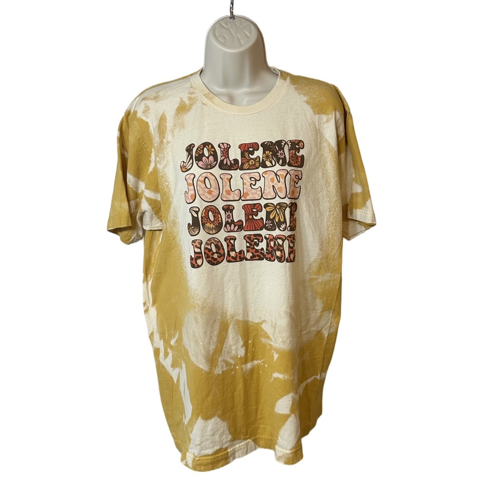 Jolene Western Cowgirl Tee Womens L Fall Festive Retro Rodeo Vibes